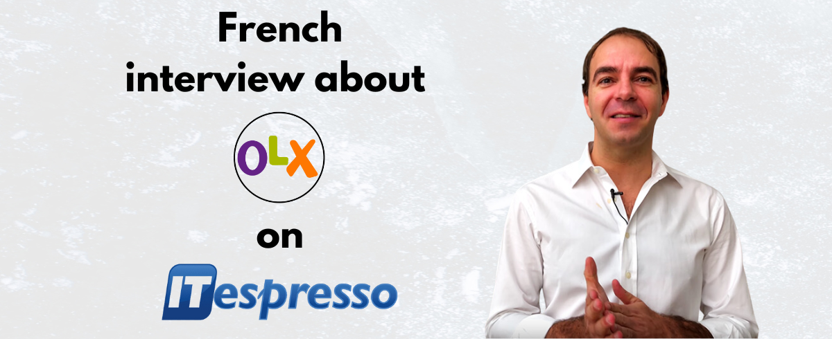 French interview about OLX on ITespresso.fr