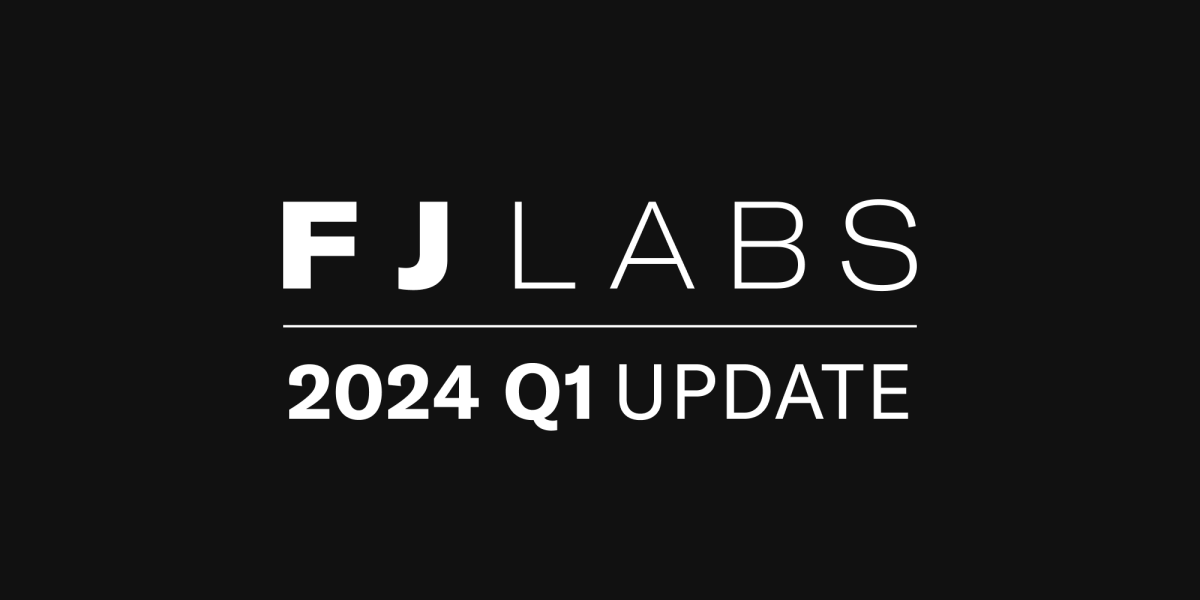 Mise à jour du 1er trimestre 2024 de FJ Labs